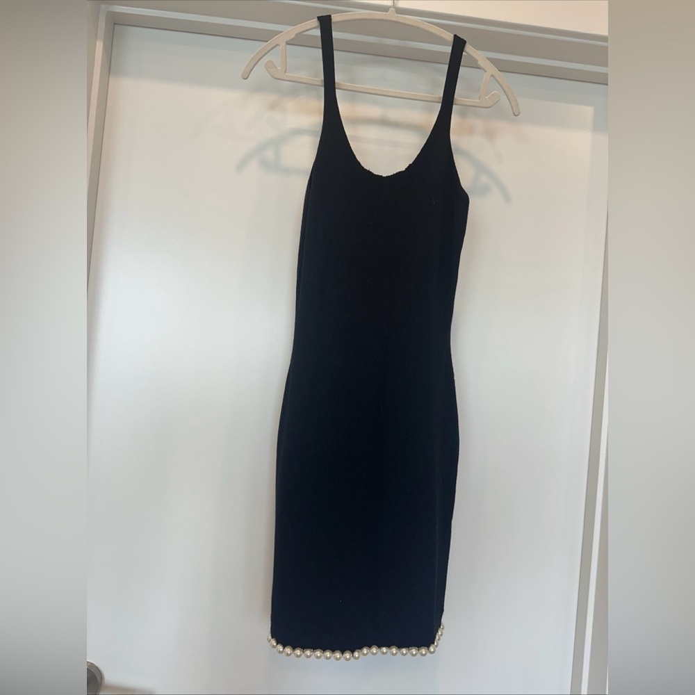 Endless Rose Black Pearl Midi Dress